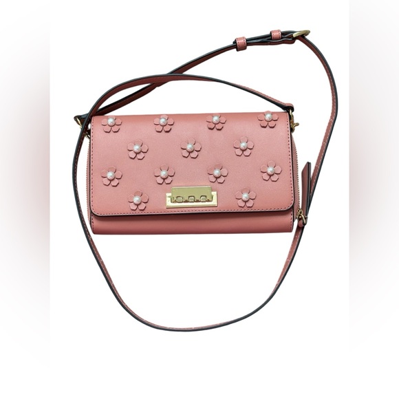 Zac Posen| Earthette Convertible Leather Wallet Crossbody - Picture 2 of 7